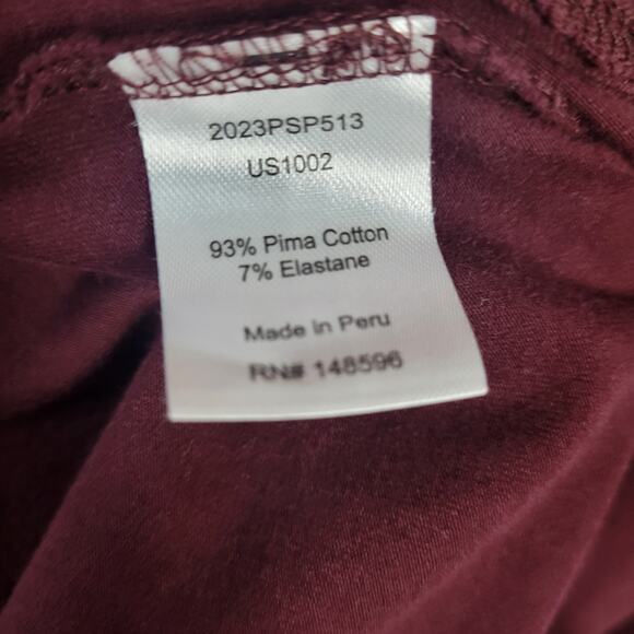 Universal Standard Iconic Geneva Dress sz 22-24 Black Cherry asymmetrical casual - Picture 6 of 8